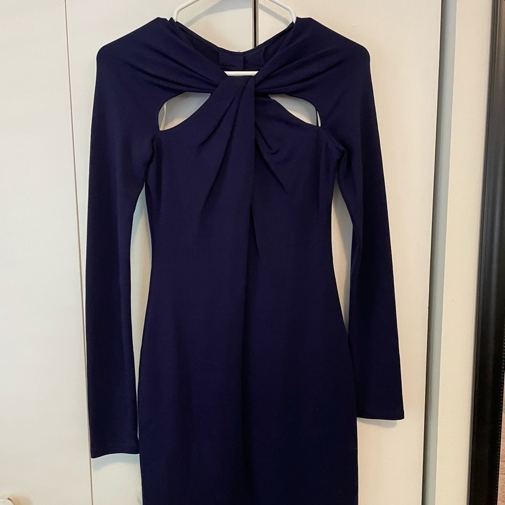Halston Cutout Dress - Picture 2 of 5